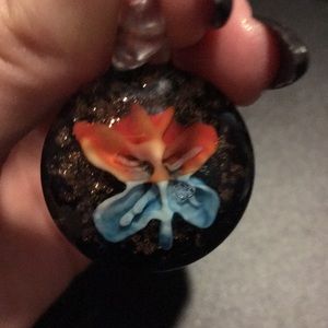 Glass pendant